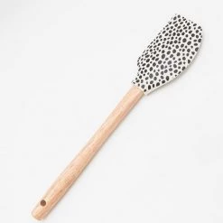 MARY SQUARE DALMATIAN PRINT SILICONE SPATULA