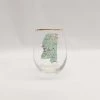 MARY SQUARE MISSISSIPPI STEMLESS WINE GLASS