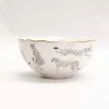 MARY SQUARE SERVEWARE CERAMIC CHEETAH BOWLS, SET OF 3