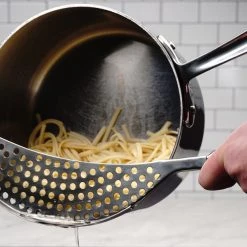 R.S.V.P. PIERCED CRESCENT POT STRAINER