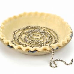 R.S.V.P. KITCHEN TOOLS BEADED PIE CHAIN, 10 FEET