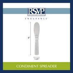 R.S.V.P. CONDIMENT SPREADER 7 R.S.V.P. CONDIMENT SPREADER