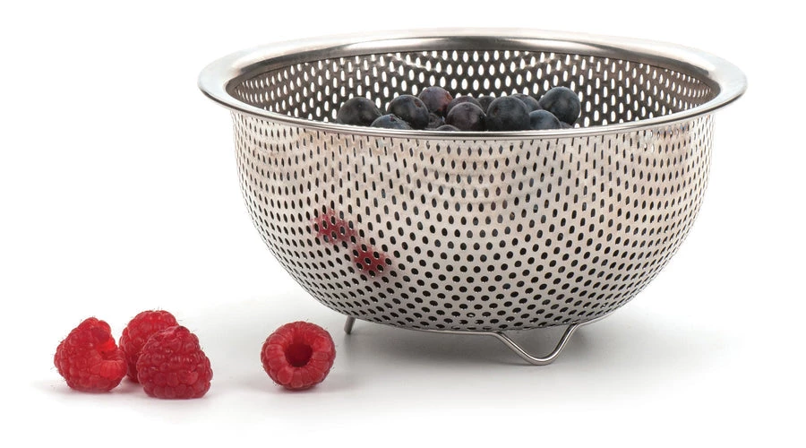 R.S.V.P. KITCHEN TOOLS PIERCED BERRY COLANDER 2 R.S.V.P. KITCHEN TOOLS PIERCED BERRY COLANDER