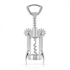 True Fabrications BAR & BEVERAGE CHROME WINGED CORKSCREW