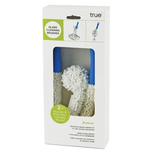 True Fabrications BAR & BEVERAGE CLEANSE BRUSH SET/2 2 True Fabrications BAR & BEVERAGE CLEANSE BRUSH SET/2