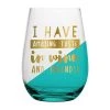 SLANT AMAZING TASTE WINE GLASS