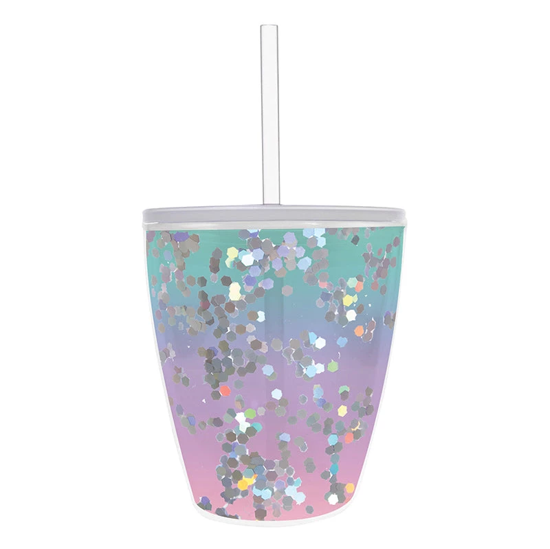 SLANT DOUBLE WALL CONFETTI TUMBLER BAR & BEVERAGE 1 SLANT DOUBLE WALL CONFETTI TUMBLER BAR & BEVERAGE