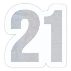 SLANT PAPER PRODUCTS 21ST BIRTHDAY NAPKINS