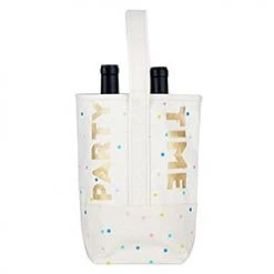 SLANT PARTY TIME DOUBLE WINE TOTE BAR & BEVERAGE