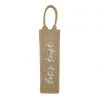 SLANT LET'S TOAST BURLAP WINE BAG BAR & BEVERAGE
