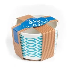 DIP A DI DO DA PEBBLES TEAL DIP BOWL Disc