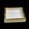 INDIA HANDICRAFTS SQUARE MARBLE NAPKIN HOLDER, 6.25"