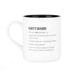 About Face Designs SARCASM MUG