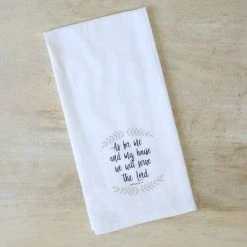 THE ROYAL STANDARD JOSHUA 24:15 HAND TOWEL LINENS