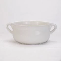THE ROYAL STANDARD CLASSIC DOUBLE HANDLE BOWL, WHITE