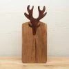 THE ROYAL STANDARD ROYAL DEER SERVING BOARD, NATURAL SERVEWARE