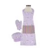 HANDSTAND KITCHEN RAINBOWS AND UNICORNS DELUXE CHILD APRON SET JUST FOR KIDS