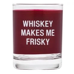 About Face Designs BAR & BEVERAGE FRISKY ROCKS GLASS