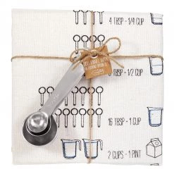 MUDPIE DISH TOWEL AND MEASURING SPOON SET