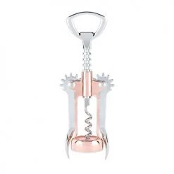 True Fabrications ROSE GOLD WINGED CORKSCCREW BAR & BEVERAGE