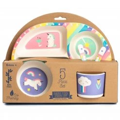 CORE HOME BAMBOO KID SET, UNICORN JUST FOR KIDS
