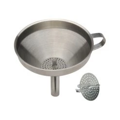 NORPRO 5" FUNNEL W/STRAINER