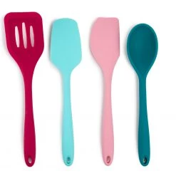 CORE HOME SILICONE BAKING UTENSILS, SET OF 4 KITCHEN TOOLS