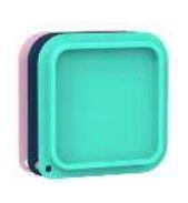 CORE HOME 2pc SILICONE COLLAPSE CONTAINER KITCHEN TOOLS