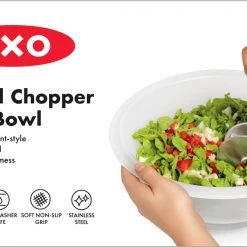 KITCHEN TOOLS OXO SALAD CHOPPER WITH BOWL