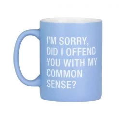 About Face Designs COMMON SENSE MUG