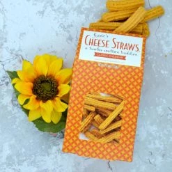 LIZZIE'S CHEESE STRAWS 4.6 Oz CLASSIC CHEDDAR CHEESE STRAWS