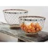 MUDPIE LG NESTED CHICKEN WIRE BOWL - DISC SERVEWARE