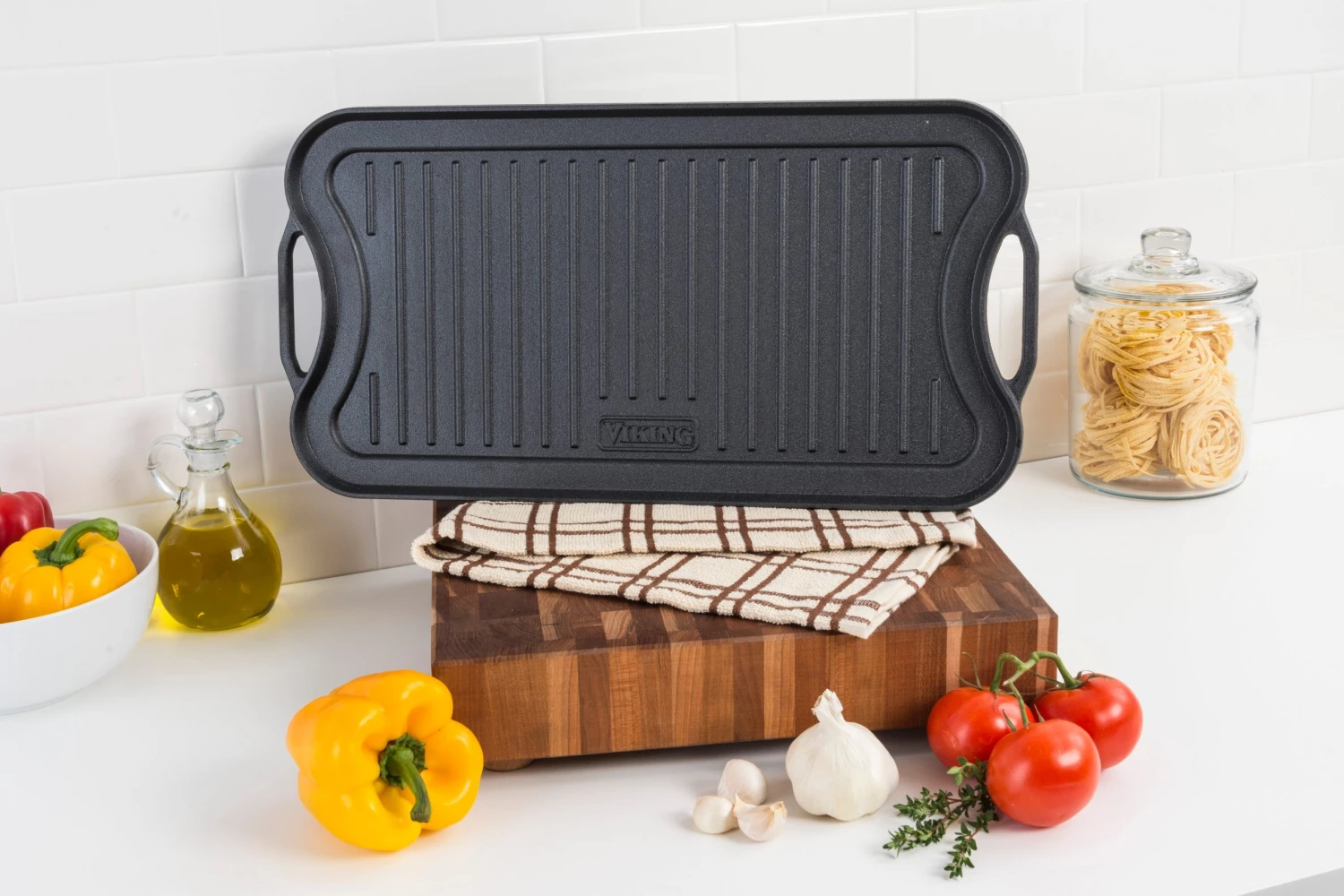 Clipper Corporation VIKING 20" REVERSIBLE GRILL/GRIDDLE, CAST IRON 2 Clipper Corporation VIKING 20" REVERSIBLE GRILL/GRIDDLE, CAST IRON