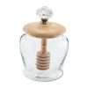 MUDPIE GLASS KNOB HONEY JAR SERVEWARE