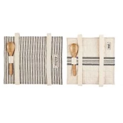 MUDPIE SERVEWARE EAT CASSEROLE DISH HOLDER