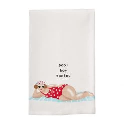 MUDPIE POOL LADY HAND TOWELS, ASSORTED