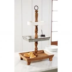 MUDPIE CIRCA TIERED SERVER SERVEWARE