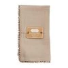 MUDPIE KHAKI COTTON POM NAPKINS