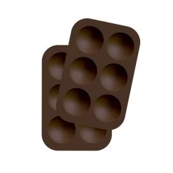HAROLD IMPORT COMPANY KITCHEN TOOLS HOT COCOA BOMB MOLDS, SET OF 2