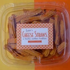 LIZZIE'S CHEESE STRAWS FOOD GIFTS 8 Oz PIMENTO CHEESE STRAWS