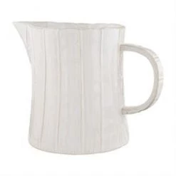 MUDPIE SERVEWARE TEXTURED STONEWARE PITCHER