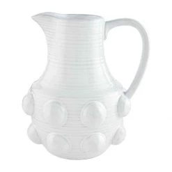 MUDPIE BEADED TERRACOTTA PITCHER