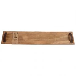 MUDPIE LONG OVERSIZED WOOD BOARD SERVEWARE