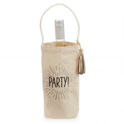 MUDPIE GOLD BOTTLE BAG, ASSORTED