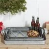 Two's Co/Cupcakes & Cartwheels SERVEWARE GALVANIZED IRON TRAY, SMALL
