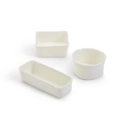 Two's Co/Cupcakes & Cartwheels BASKETWEAVE TIDBIT DISH, SQUARE SERVEWARE