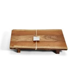 Two's Co/Cupcakes & Cartwheels ELEVATED SERVING BOARD