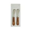 Two's Co/Cupcakes & Cartwheels BARK HANDLE SPREADERS, SET OF 2