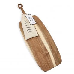 Two's Co/Cupcakes & Cartwheels SERVEWARE GRAZING BOARD With CHEESE MARKERS