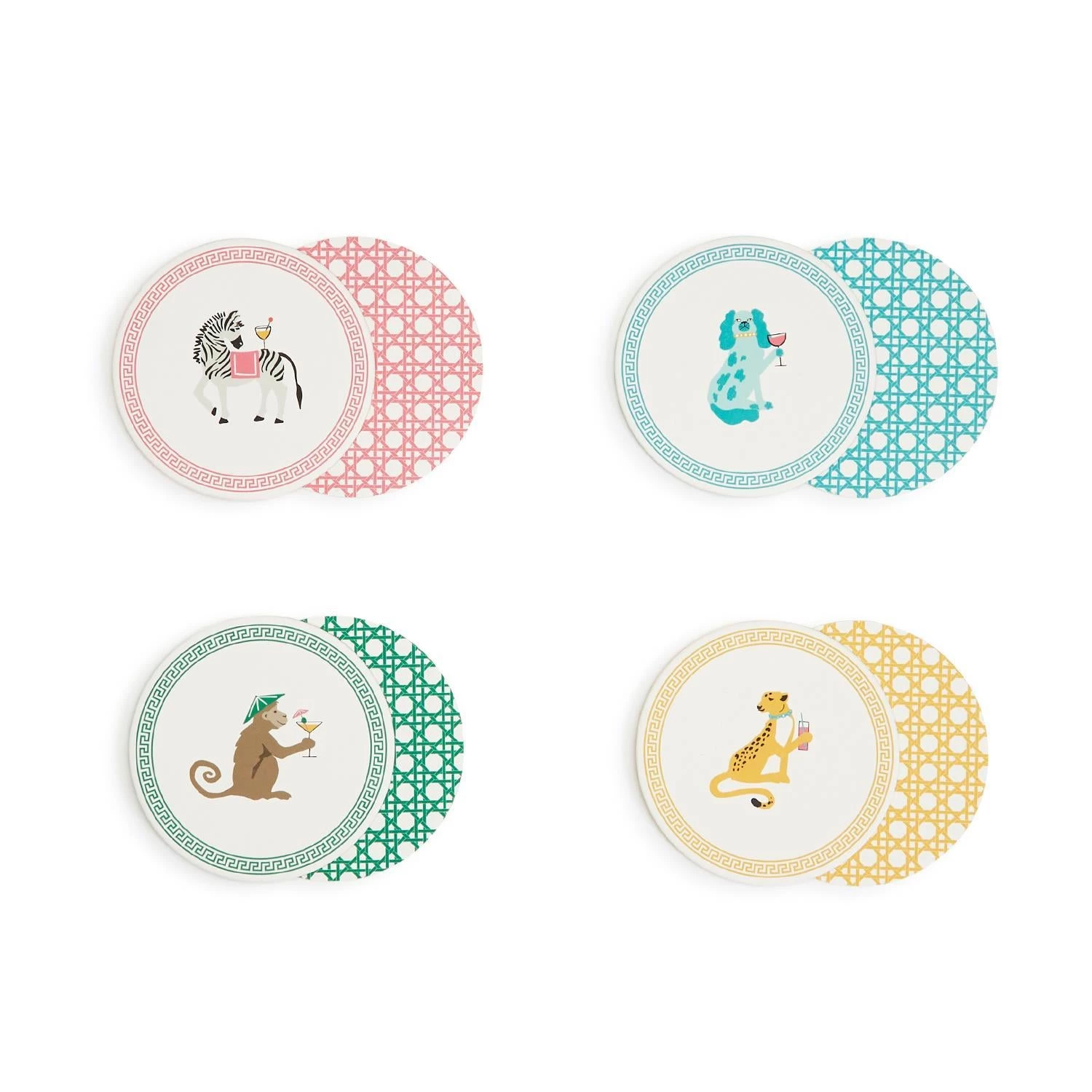 Two's Co/Cupcakes & Cartwheels IN GOOD COMPANY HEAVYWEIGHT PAPER COASTERS SERVEWARE 1 Two's Co/Cupcakes & Cartwheels IN GOOD COMPANY HEAVYWEIGHT PAPER COASTERS SERVEWARE